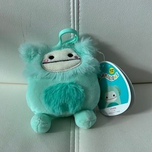 BNWT 3.5” Joelle the Bigfoot Squishmallow Clip